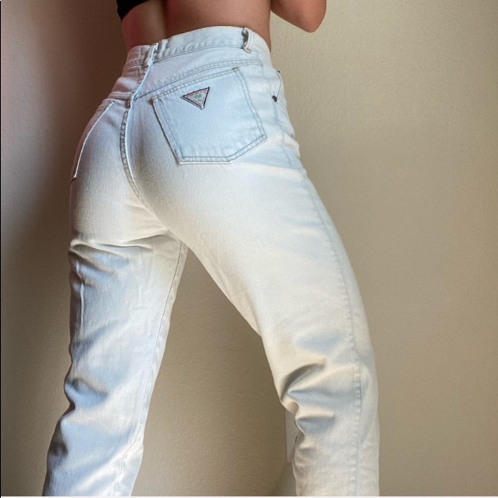 1980s Vintage Palmetto Denim - light wash jeans